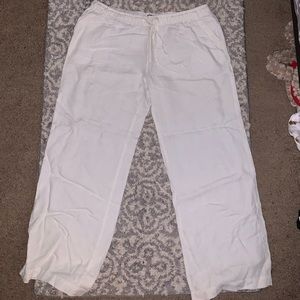 Merona White Linen pants